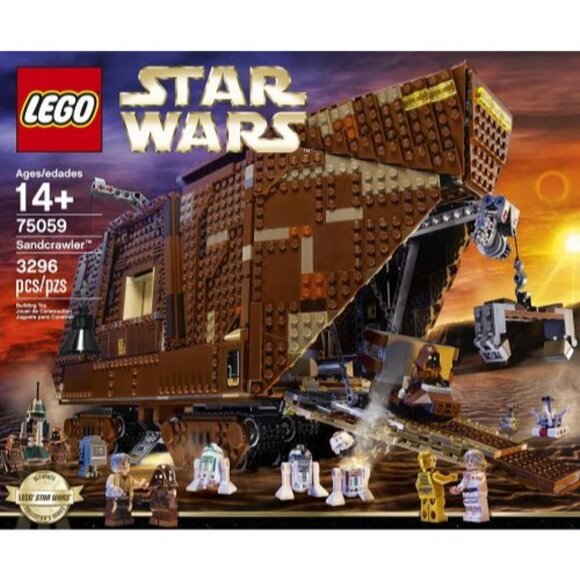 LEGO Star Wars 75059 Sandcrawler 3296 Pieces New Sealed Box Retired Set Ages 14+ - Picture 12 of 14